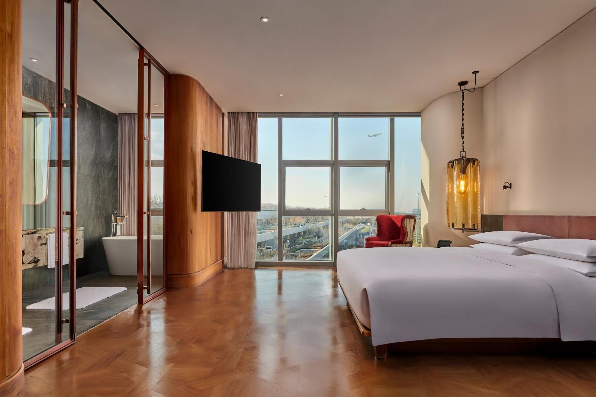 Hotel Mumian Beijing Daxing International Airport, Part Of Hyatt Zewnętrze zdjęcie Deluxe Room