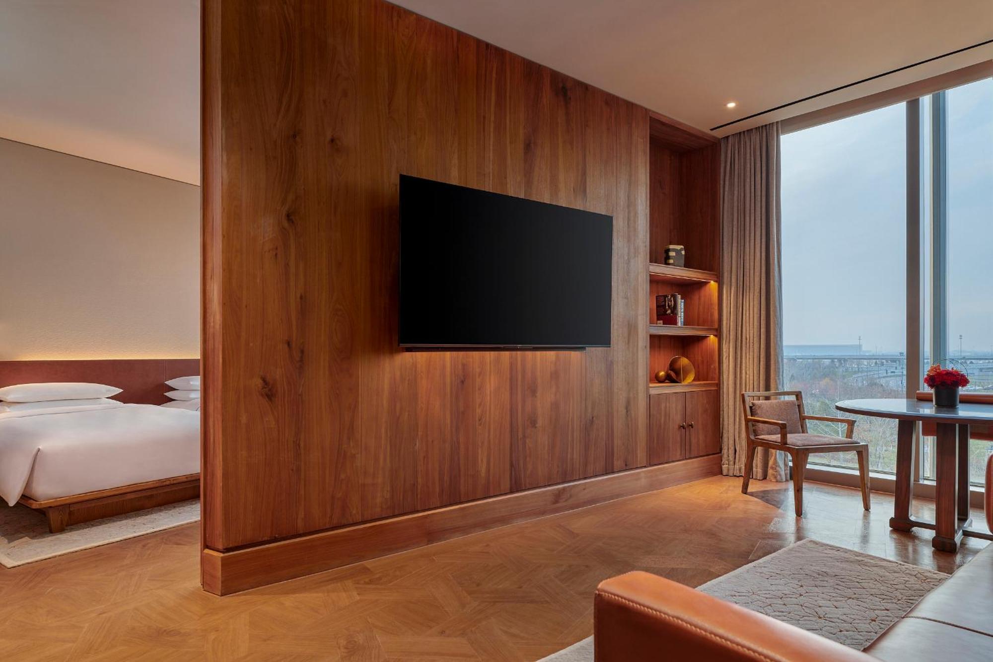Hotel Mumian Beijing Daxing International Airport, Part Of Hyatt Zewnętrze zdjęcie A suite at the hotel
